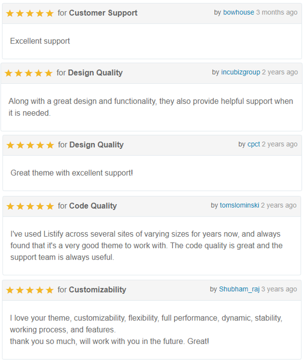 Listify wordpress theme review